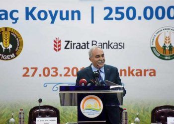 500 Bin Anaç Koyun ve 250 Bin Düve Projeleri Protokolü imzalandı