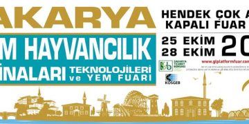 Sakarya 1. Tarım Hayvancılık Makinaları, Teknolojileri ve Yem Fuarı, 25-28 Ekim 2018