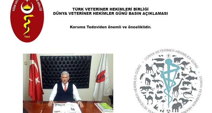 Türk Veteriner Hekimleri Birliği Dünya Veteriner Hekimler Günü Basın Açıklaması