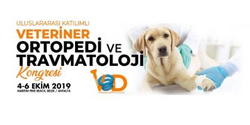 Uluslararası Katılımlı Veteriner Ortopedi Derneği Kongresi 4-6 Ekim 2019
