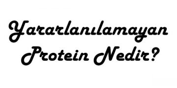 Yararlanılamayan Protein Nedir?