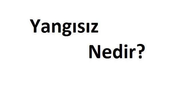 Yangısız Nedir?