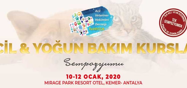 Acil ve Yoğun Bakım Kurslar Sempozyumu 10 - 12 Ocak 2020