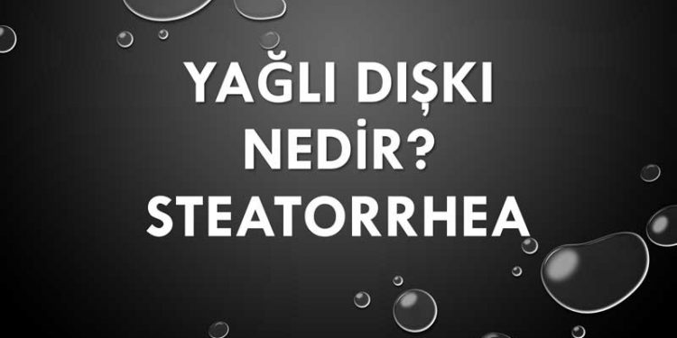 Yağlı Dışkı Nedir?