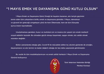 1 Mayıs Emek ve Dayanışma Günü Kutlu Olsun