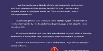 1 Mayıs Emek ve Dayanışma Günü Kutlu Olsun