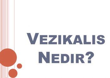 Vezikalis Nedir?