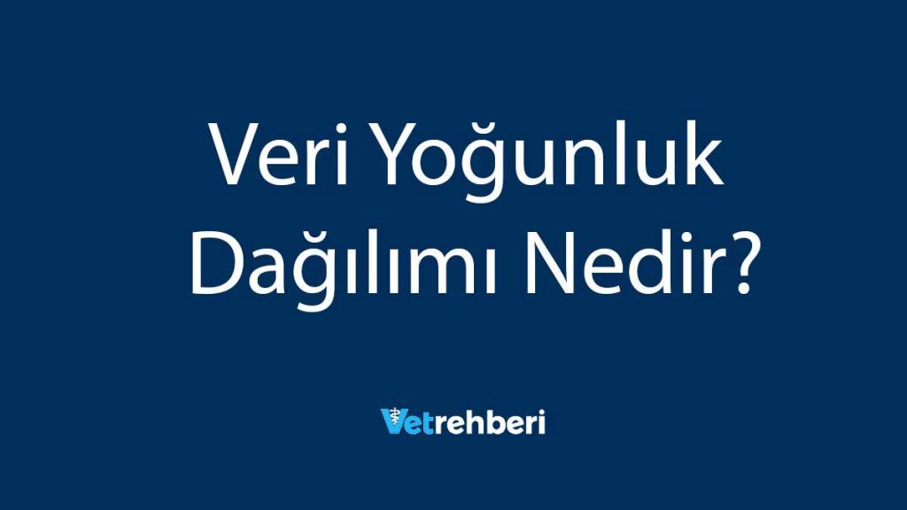 Veri Yoğunluk Dağılımı Nedir?