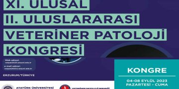 11. Ulusal 2. Uluslararası Veteriner Patoloji Kongresi 04-08 Eylül 2023