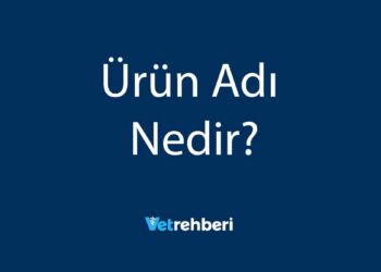 Ürün Adı Nedir?